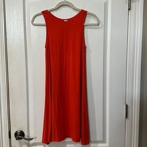 Old Navy Sz  SP orange sleeveless dress